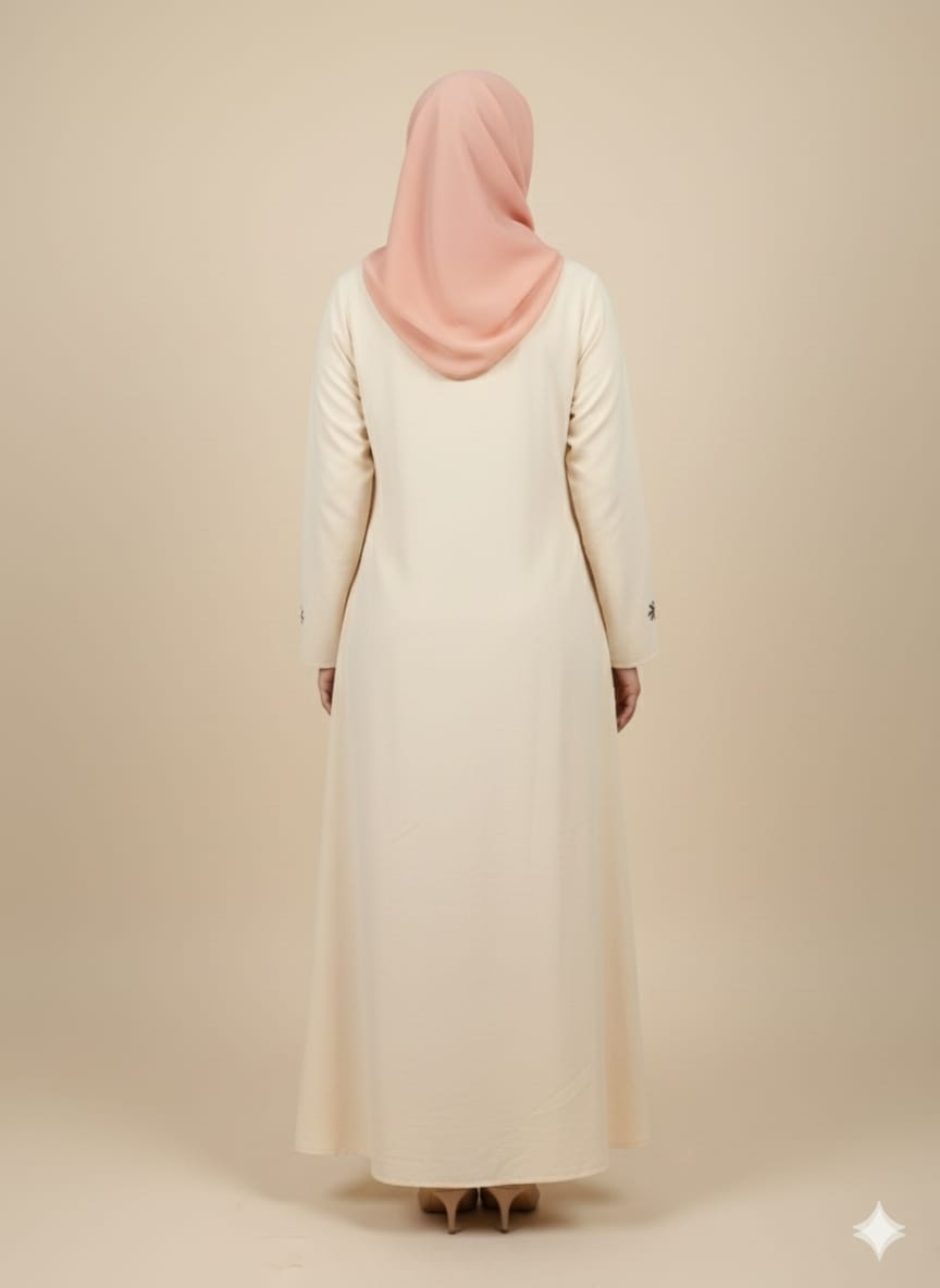 Aline hand work Design Soft Rinkal Fabric Naqab