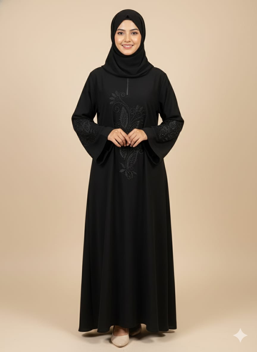 Aline design Firdous fabric naqab