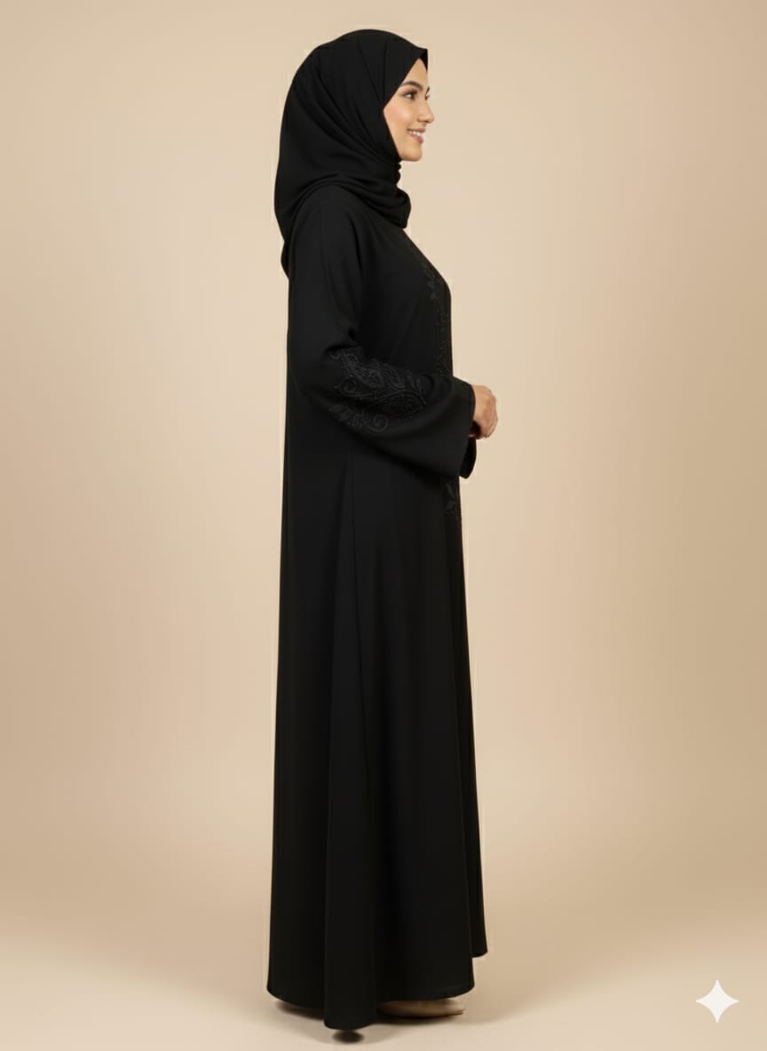 Aline design Firdous fabric naqab