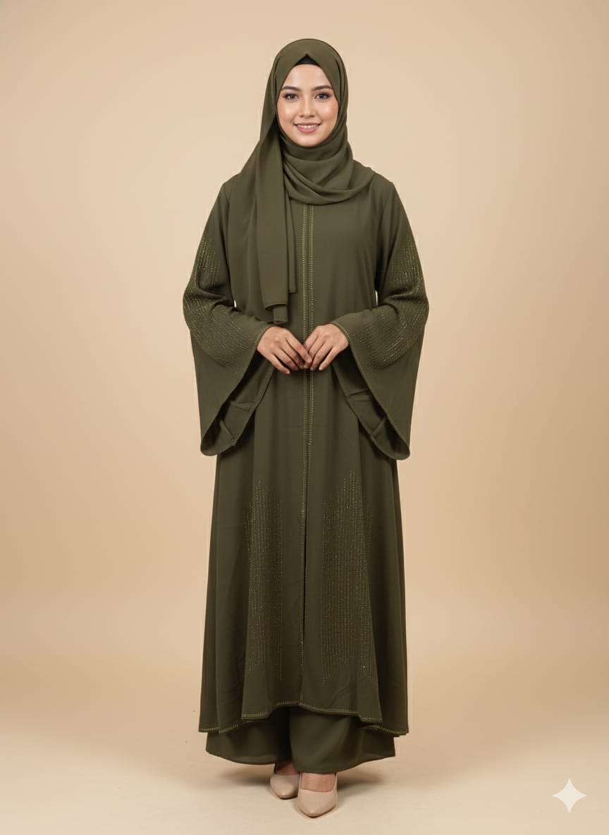 Bandi Design Jorjet Fabric Naqab