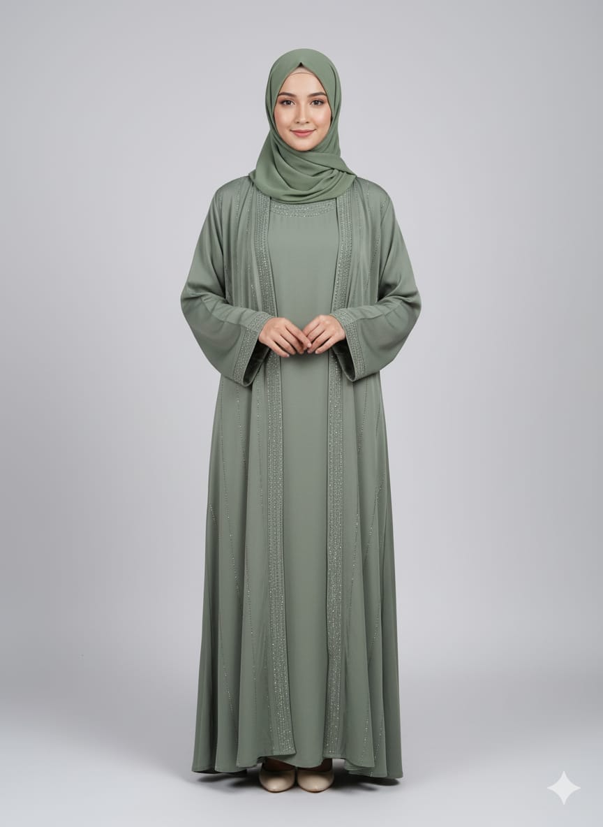 Shrug Design Tik tok fabric Naqab