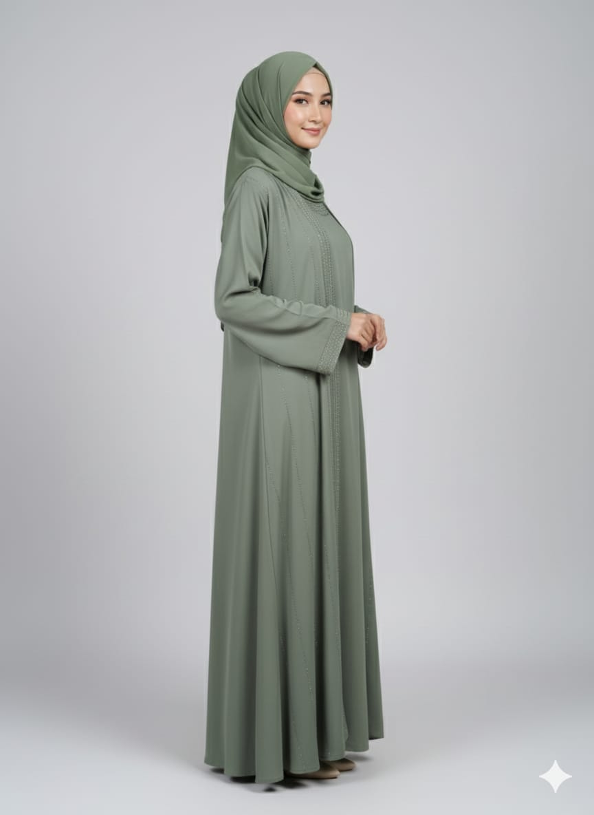 Shrug Design Tik tok fabric Naqab