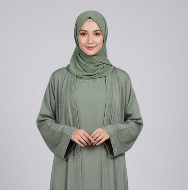 Shrug Design Tik tok fabric Naqab