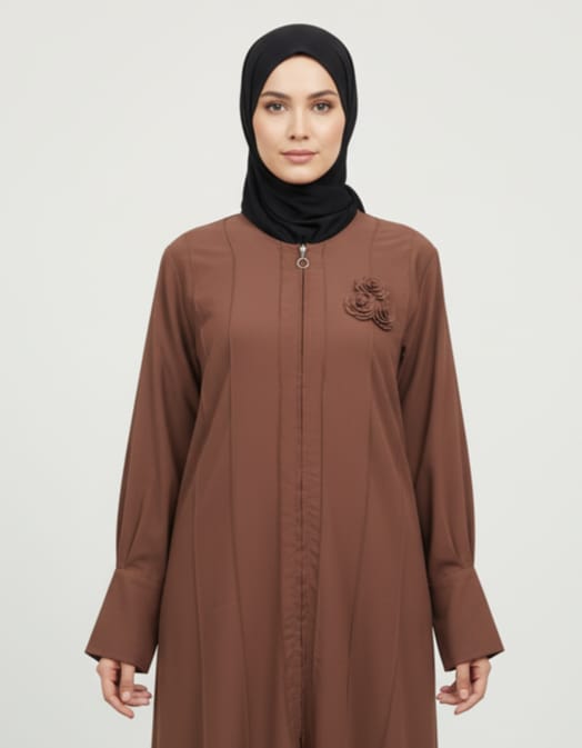 Aline With Zeep Design Firdous fabric Naqab