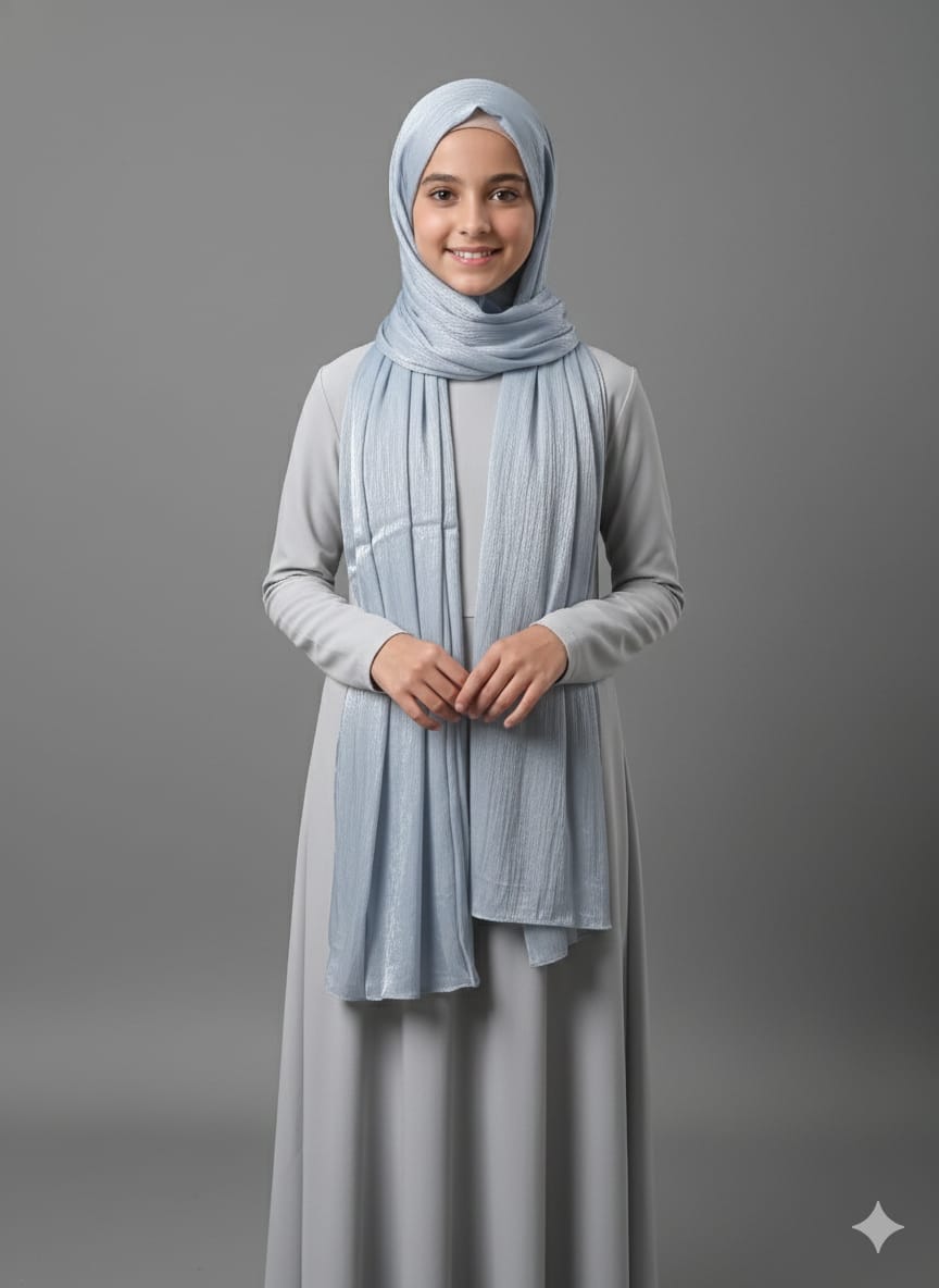 Female Women Stoll And  Scarf  color-Mehandi Stylish 100% Soft Orgenja Fabric