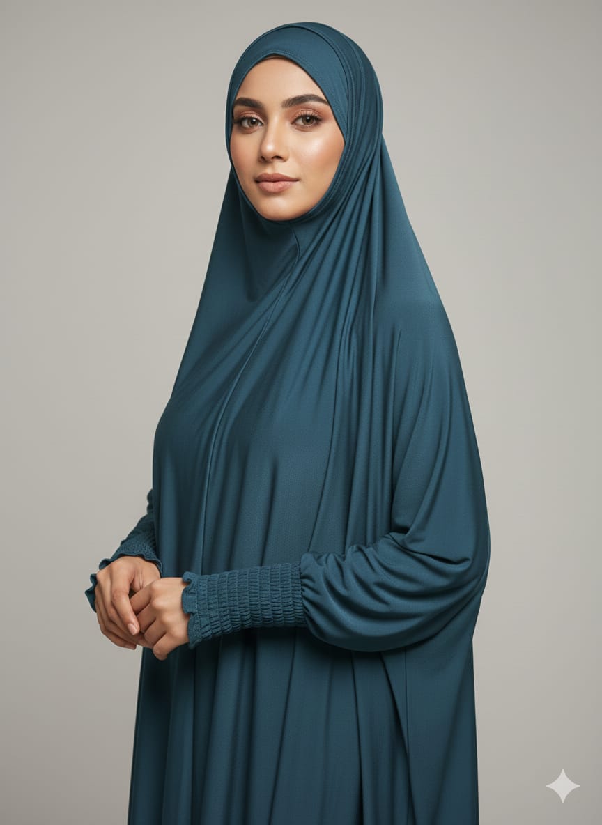 Soft Lycra  Stylish Hijab for Women and  Girl and rediam colour