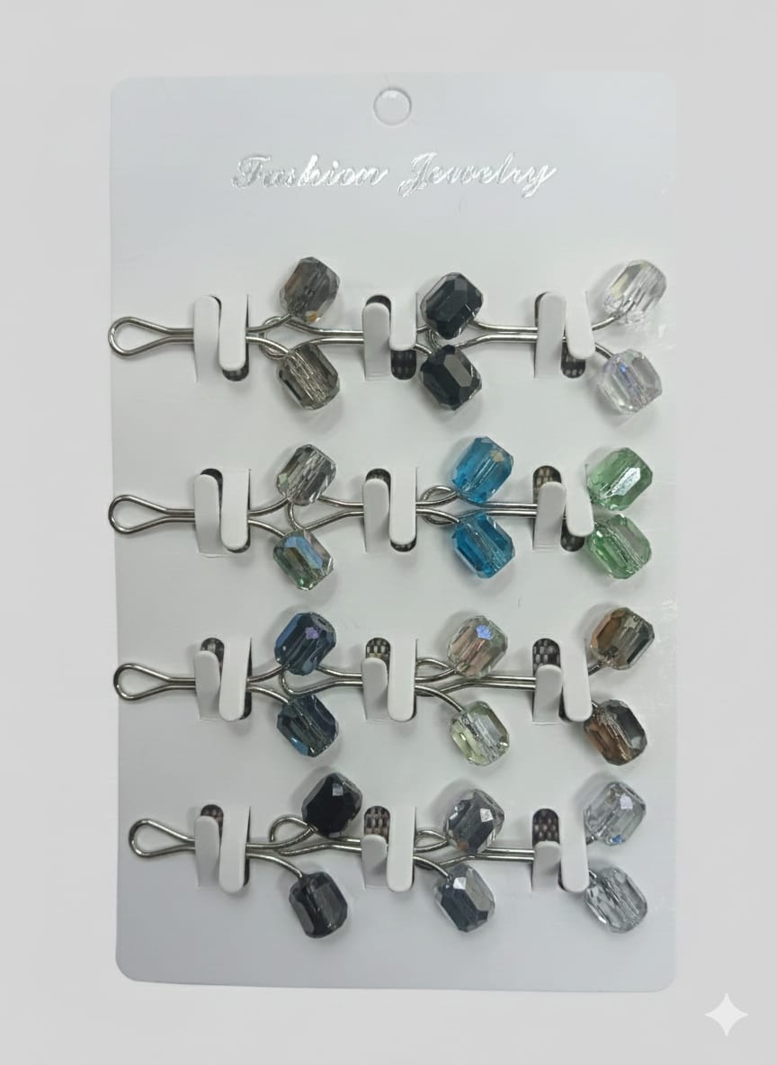 Colour Full Loop Pins For Hijab and scarf