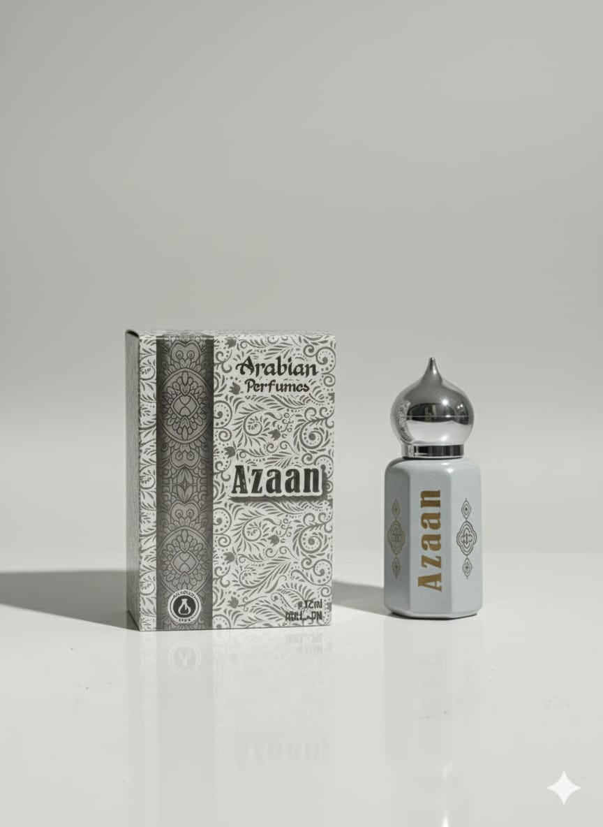 Arabian Azaan Unisex Long Lasting Attar for Man EDP-12ml